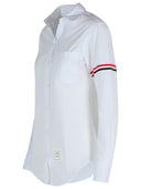 Thom Browne White Cotton Shirt