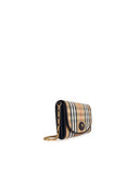 Burberry 'Highlands' Sand Cotton Blend Crossbody -portemonnee
