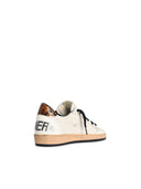 Golden Goose 'Ball Star' White Lear Sneakers