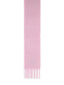 Acne Studios Pink Alpaca And Wool Blend Scarf