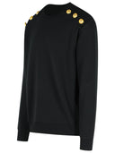 Balmain Black Botton Blushirt
