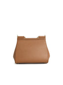 Dolce & Gabbana 'Sicily' Camel Lear Bag