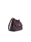 Dolce & Gabbana Large 'Sicily' Handbag In Must Coloured Calf Lear