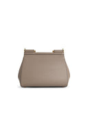 Dolce & Gabbana Large 'Sicily' Handbag In Light Mud Calf Lear