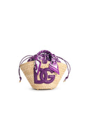 Dolce & Gabbana 'Kendra' Purple Lear Blend Bag