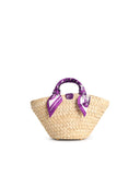 Dolce & Gabbana 'Kendra' Purple Lear Blend Bag