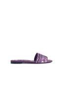 Dolce & Gabbana Slipper met Majolica -borduurwerk