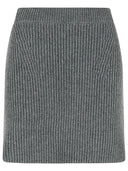 Jil Sander Grey Wool Minispódtka