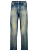Mm6 Maison Margiela Light Blue Cotton Jeans