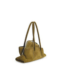 Attico Small 'La Passeggiata' Khaki Lear Bag