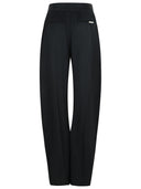 Attico 'Gary' Long Black Virgin Wool Pants