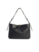 Furla Large 'Sfera Soft' Black Lear Bag