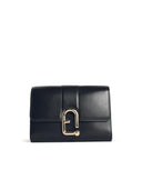 Furla 'Urban S'Black Lear Crossbody Bag