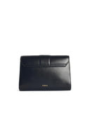 Furla 'Urban S'Black Lear Crossbody Bag