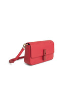 Furla 'Iride' Small Red Lear Crossbody Bag