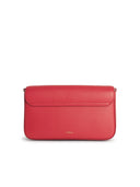 Furla 'Iride' Small Red Lear Crossbody Bag