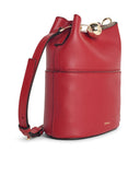 Furla 'Sfera' Mini Bucket Bag In Calfskin Azalea