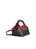 Ganni Small 'Ganni Bou' taske i rød skraveret lear blanding