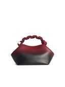 Ganni Small 'Ganni Bou' taske i rød skraveret lear blanding