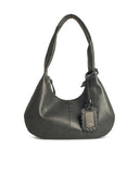 Ganni 'Bou' Medium Bag In Grey Lear Blend