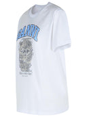 Ganni White Cotton T Shirt