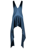 Jw Anderson Dress In Blue Acetate Blend