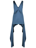 Jw Anderson Dress In Blue Acetate Blend