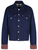 Jw Anderson Blue Cotton Jacket