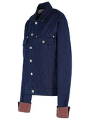 Jw Anderson Blue Cotton Jacket