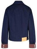 Jw Anderson Blue Cotton Jacket