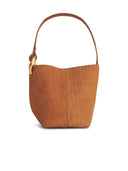 JW Anderson 'esquina' Bolsa de gamuza marrón