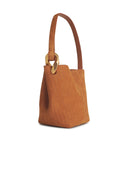 JW Anderson 'esquina' Bolsa de gamuza marrón