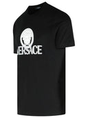 Versace Black Cotton T-shirt