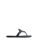 Tory Burch 'Miller' Sandals With 'Pavé' In Black Lear