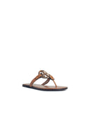 Sandali di Tory Burch "Miller" con "Pavé" in Brown Lear
