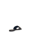 Pantofole Lear nere "Eleanor" di Tory Burch