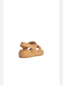 Tory Burch 'Kira' Beige Lear Sandals