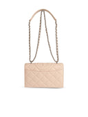 Tory Burch 'Fleming' kleiner rosa Lear -Crossbody -Tasche