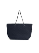 Tory Burch 'Shopping Ella' Black Fabric Bag
