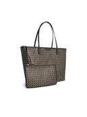 Tory Burch 'Ever Ready' Large Shopping Bag In Black Fabric
