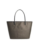 Tory Burch 'Ever Ready' Large Shopping Bag In Black Fabric