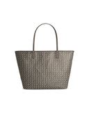 Tory Burch 'Ever Ready' Large Shopping Bag In Grey Fabric