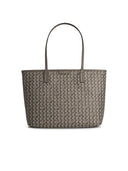Tory Burch `` Ever Ready 'Small Grey Fabric Shoping Sac