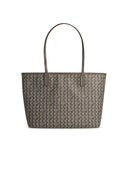 Tory Burch `` Ever Ready 'Small Grey Fabric Shoping Sac