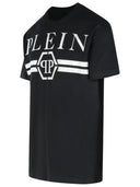 Maglietta di cotone nera di Philipp Plein
