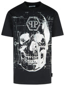 Philipp Plein Black Cotton T -shirt
