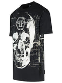 Philipp Plein Black Cotton T -shirt