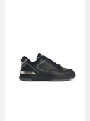 Versace „Greca” Black Lear Blend Sneakers