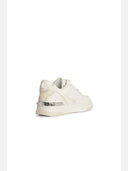 Versace 'Greca' White Lear Blend Sneakers