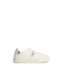 Versace 'Free Bio' White Faux Lear Sneakers